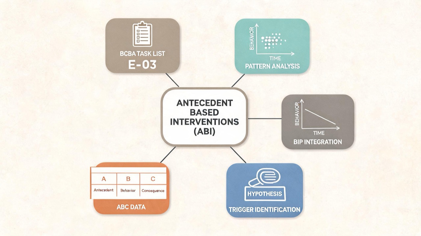 Antecedent Based Interventions: ABA Guide with Examples Antecedent Based Interventions: ABA Guide with Examplesantecedent-based-interventions-aba-guide-examples-img-2