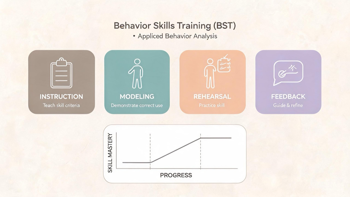Behavior Skills Training in ABA: A Complete Guide for BCBA Candidates Behavior Skills Training in ABA: A Complete Guide for BCBA Candidatesbehavior-skills-training-aba-img-1