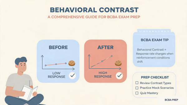Behavioral Contrast: BCBA Exam Prep Guide with Examples