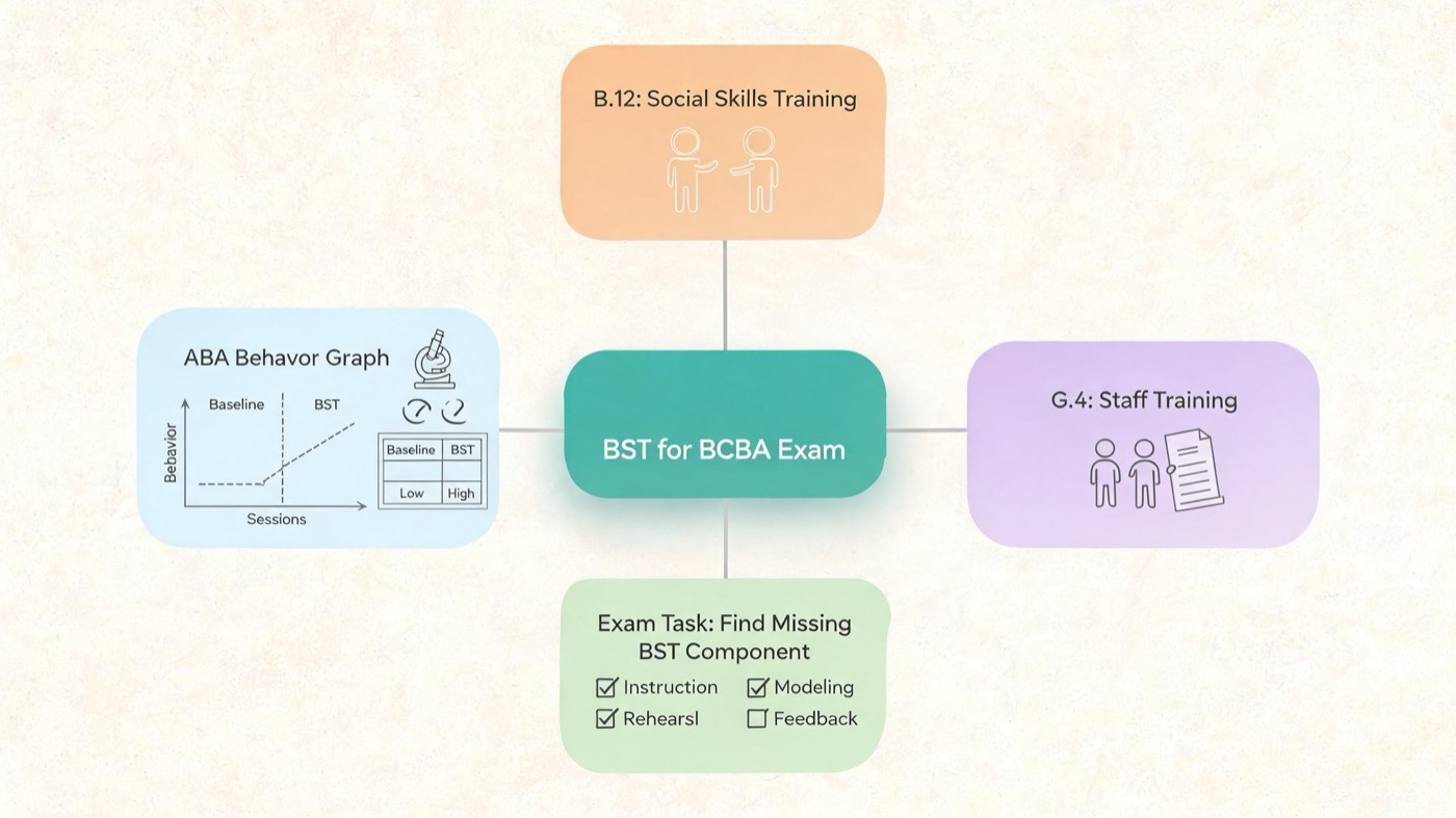 Behavioral Skills Training (BST) in ABA: Definition, Examples & Tips Behavioral Skills Training (BST) in ABA: Definition, Examples & Tipsbehavioral-skills-training-bst-aba-img-2