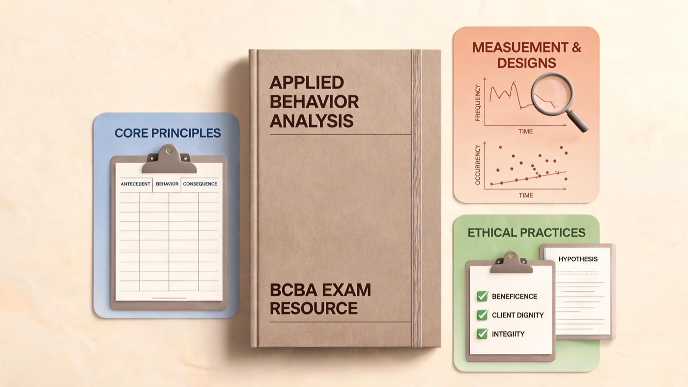 Best Applied Behaviour Analysis Books: Exam-Focused Guide for BCBA Candidates Best Applied Behaviour Analysis Books: Exam-Focused Guide for BCBA Candidatesbest-applied-behaviour-analysis-books-exam-prep-img-1