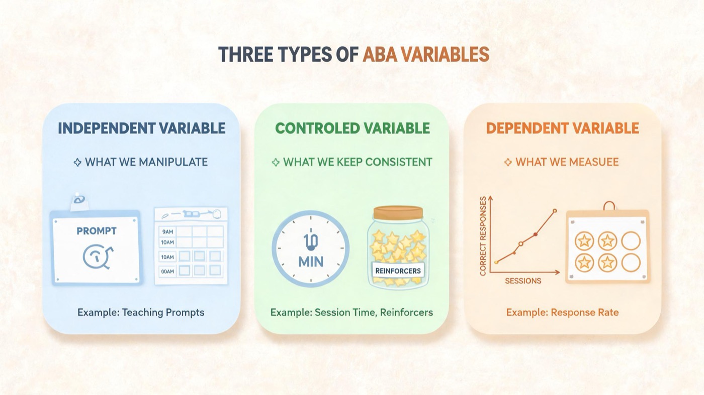 Controlled, Dependent, and Independent Variables in ABA: BCBA Exam Prep Controlled, Dependent, and Independent Variables in ABA: BCBA Exam Prepcontrolled-dependent-independent-variables-aba-img-1