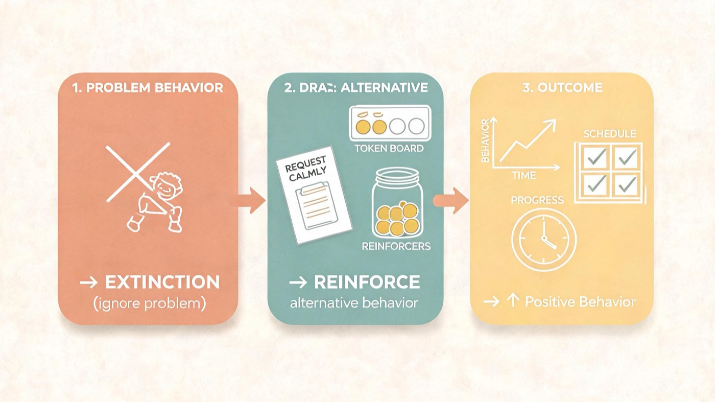 Differential Reinforcement of Alternative Behavior (DRA): ABA Guide Differential Reinforcement of Alternative Behavior (DRA): ABA Guidedifferential-reinforcement-of-alternative-behavior-img-2