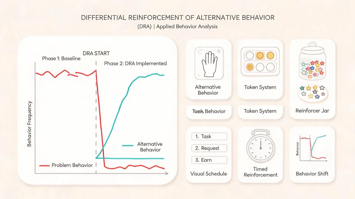 DRA Behavior Analysis: A Practical Guide to Differential Reinforcement of Alternative Beha DRA Behavior Analysis: A Practical Guide to Differential Reinforcement of Alternative Behadra-behavior-analysis-img-1
