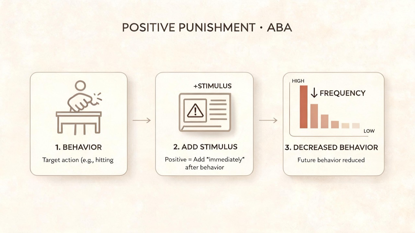 Positive Punishment in ABA: Definition, Examples, and Study Tips Positive Punishment in ABA: Definition, Examples, and Study Tipsexplain-positive-punishment-aba-img-2