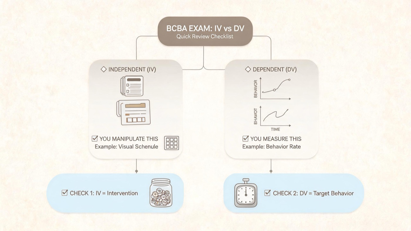 Independent and Dependent Variables in ABA: A BCBA Exam Guide Independent and Dependent Variables in ABA: A BCBA Exam Guideindependent-dependent-variables-aba-bcba-exam-img-2