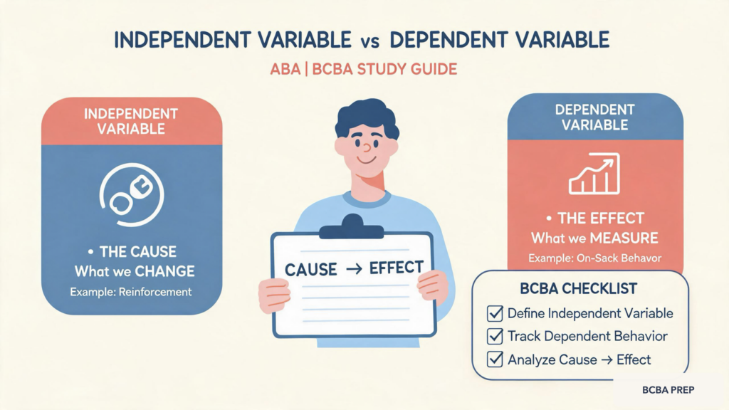 independent-variable-versus-dependent-variable-aba-bcba-exam-featured Independent Variable vs Dependent Variable in ABA: BCBA Guideindependent-variable-versus-dependent-variable-aba-bcba-exam-featured
