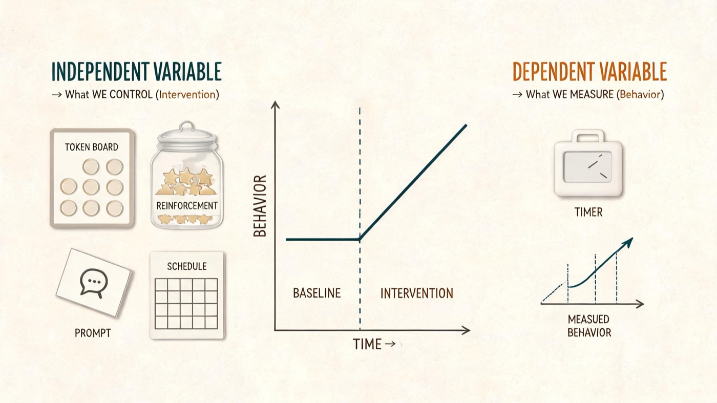 Independent Variable vs Dependent Variable in ABA: BCBA Guide Independent Variable vs Dependent Variable in ABA: BCBA Guideindependent-variable-versus-dependent-variable-aba-bcba-exam-img-1