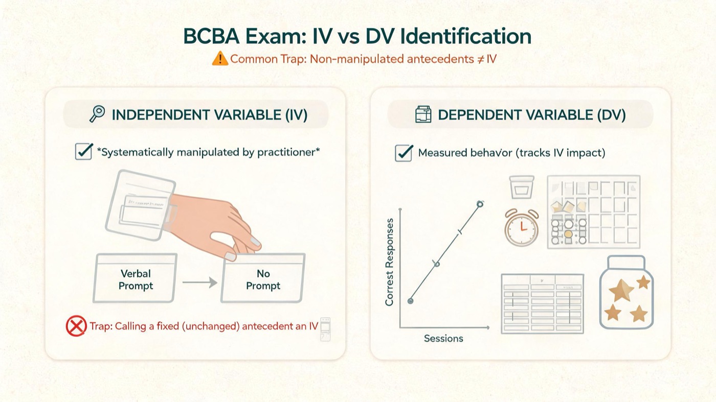 Independent vs Dependent Variable: BCBA Exam Guide with Examples Independent vs Dependent Variable: BCBA Exam Guide with Examplesindependent-vs-dependent-variable-img-2