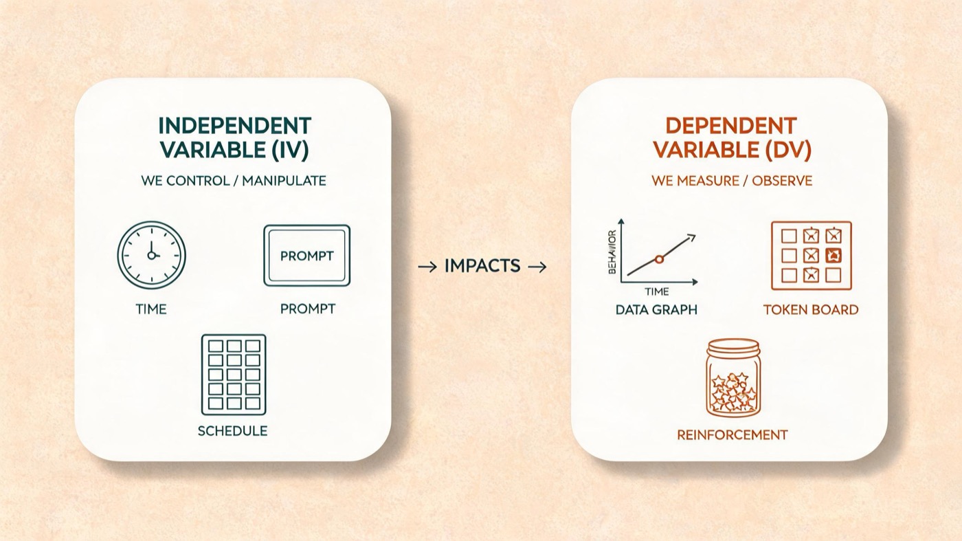 IV DV in ABA: Independent and Dependent Variables Explained IV DV in ABA: Independent and Dependent Variables Explainediv-dv-in-aba-independent-and-dependent-variables-img-1