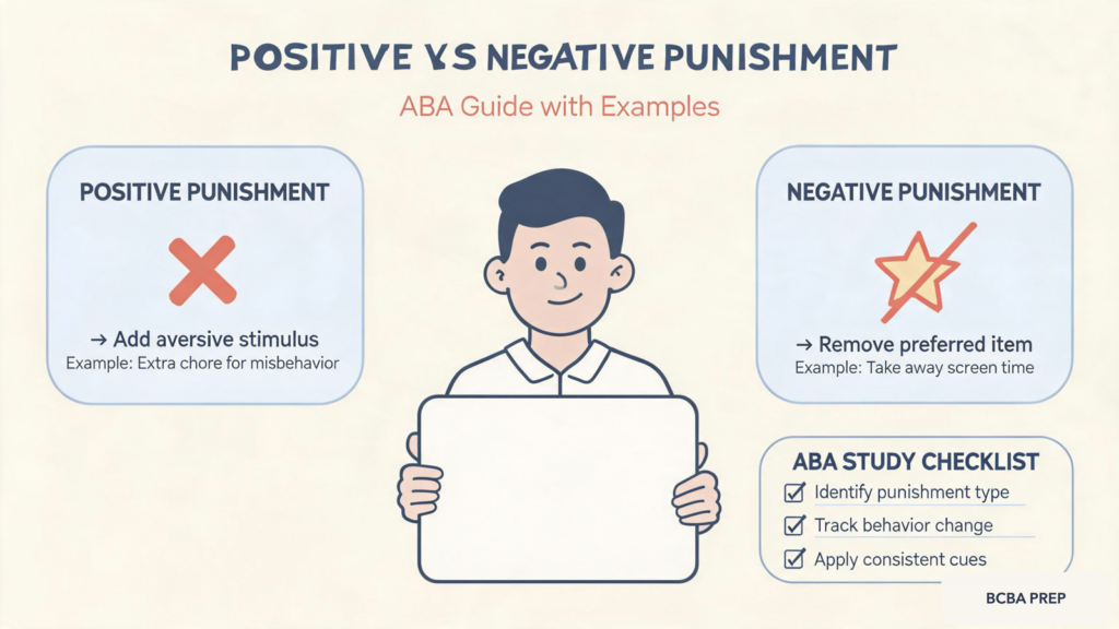 positive-vs-negative-punishment-bcba-exam-guide-featured Positive vs Negative Punishment: ABA Guide with Examplespositive-vs-negative-punishment-bcba-exam-guide-featured