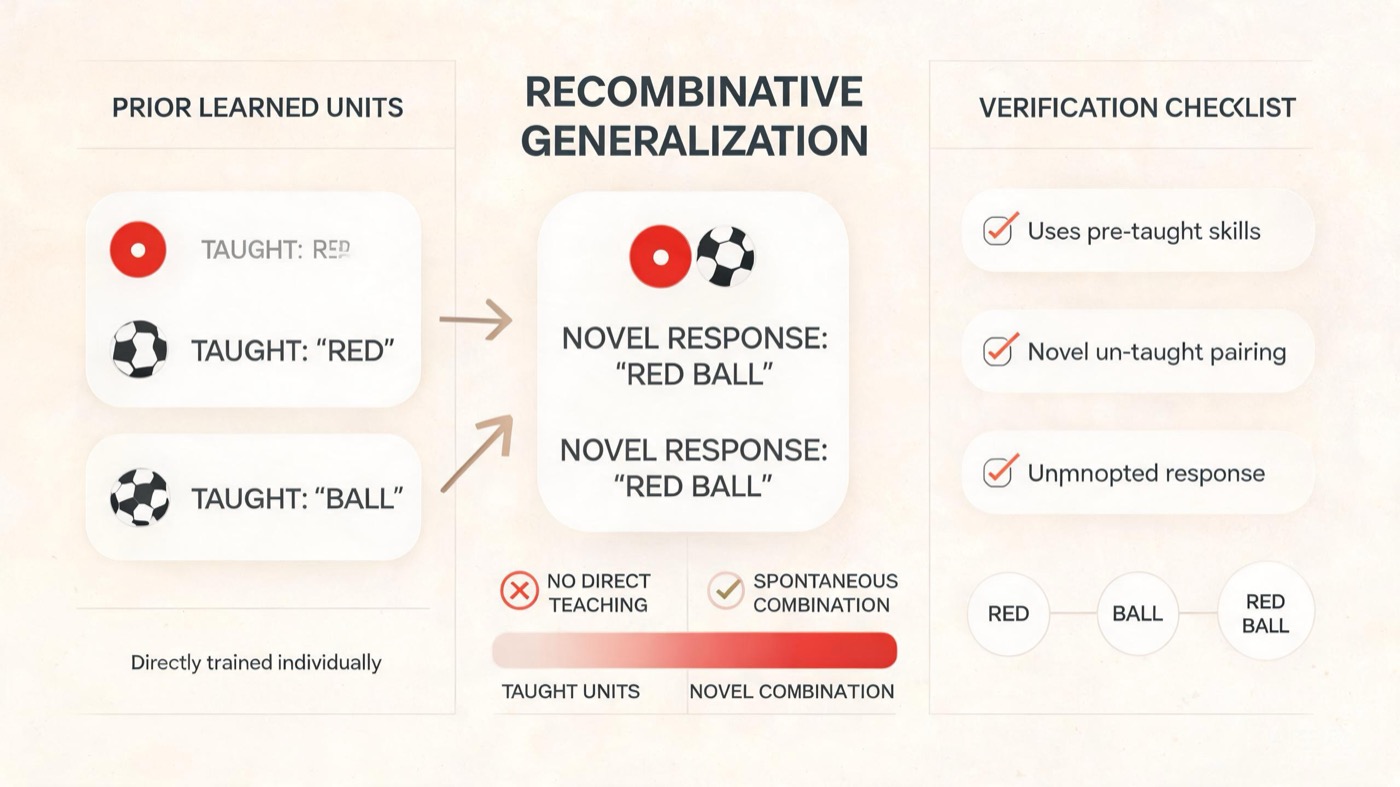 Recombinative Generalization: What BCBA Candidates Must Know Recombinative Generalization: What BCBA Candidates Must Knowrecombinative-generalization-bcba-exam-img-1