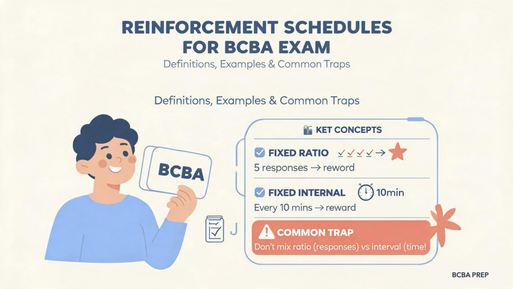 reinforcement-schedule-bcba-exam-featured Reinforcement Schedules for BCBA Exam: Definitions, Examples & Common Trapsreinforcement-schedule-bcba-exam-featured