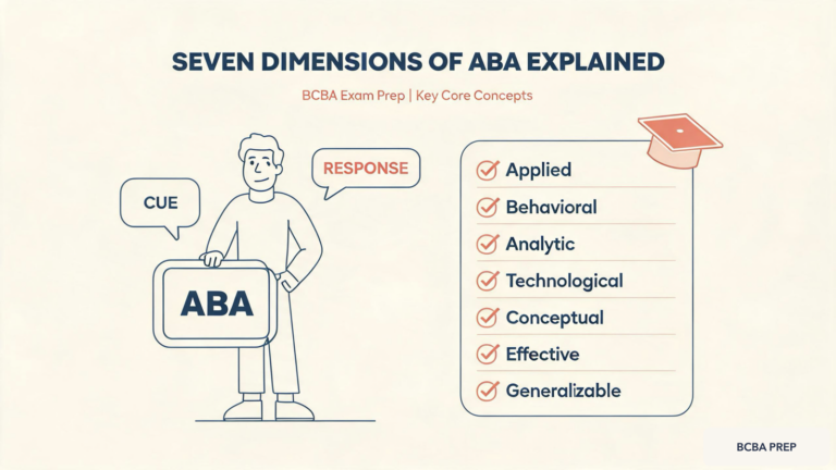 Seven Dimensions of Applied Behavior Analysis Explained: