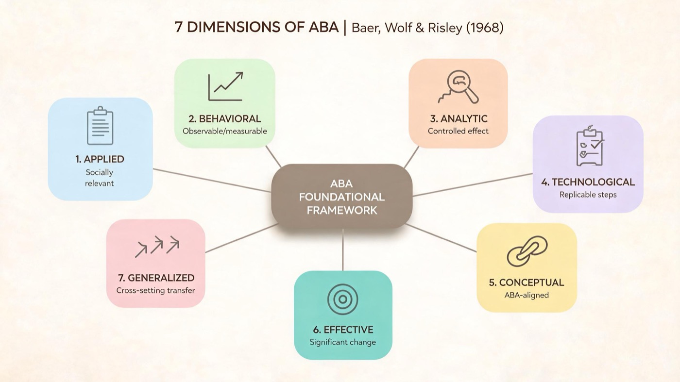 Seven Dimensions of ABA Explained: Key Concepts for BCBA Exam Prep Seven Dimensions of ABA Explained: Key Concepts for BCBA Exam Prepseven-dimensions-of-aba-explained-img-1