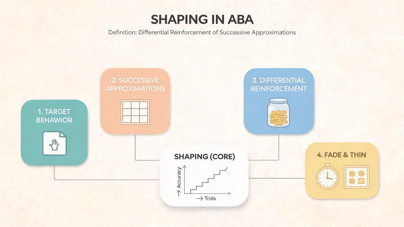 Shaping ABA Definition: Essential Guide for BCBA Exam Prep 2024 Shaping ABA Definition: Essential Guide for BCBA Exam Prep 2024shaping-aba-definition-img-1