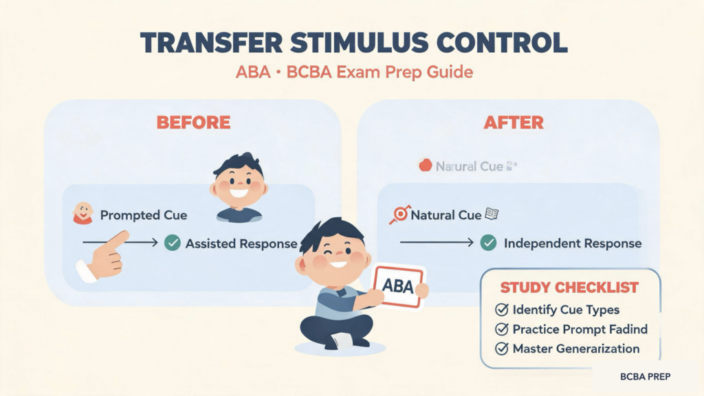 transfer-stimulus-control-aba-bcba-exam-featured Transfer Stimulus Control in ABA: BCBA Exam Prep Guidetransfer-stimulus-control-aba-bcba-exam-featured