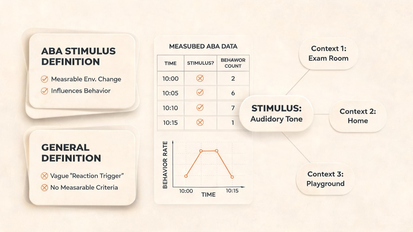 What Is a Stimulus in ABA? Definitions, Examples & Exam Tips What Is a Stimulus in ABA? Definitions, Examples & Exam Tipswhat-is-a-stimulus-aba-img-2