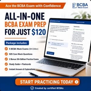 BCBA Exam Prep All in One product overview