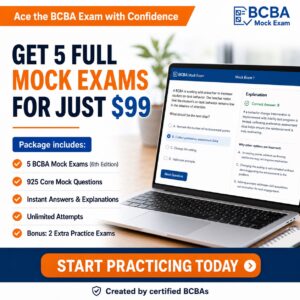 Five BCBA Mock Exams product overview