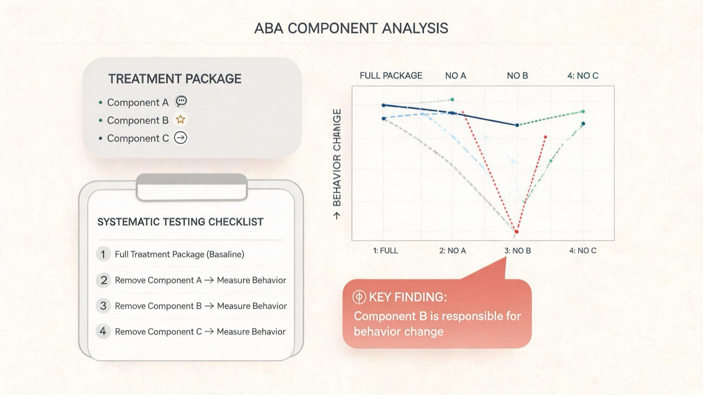 Component Analysis in ABA: A BCBA Study Guide with Examples Component Analysis in ABA: A BCBA Study Guide with Examplescomponent-analysis-aba-bcba-exam-img-1
