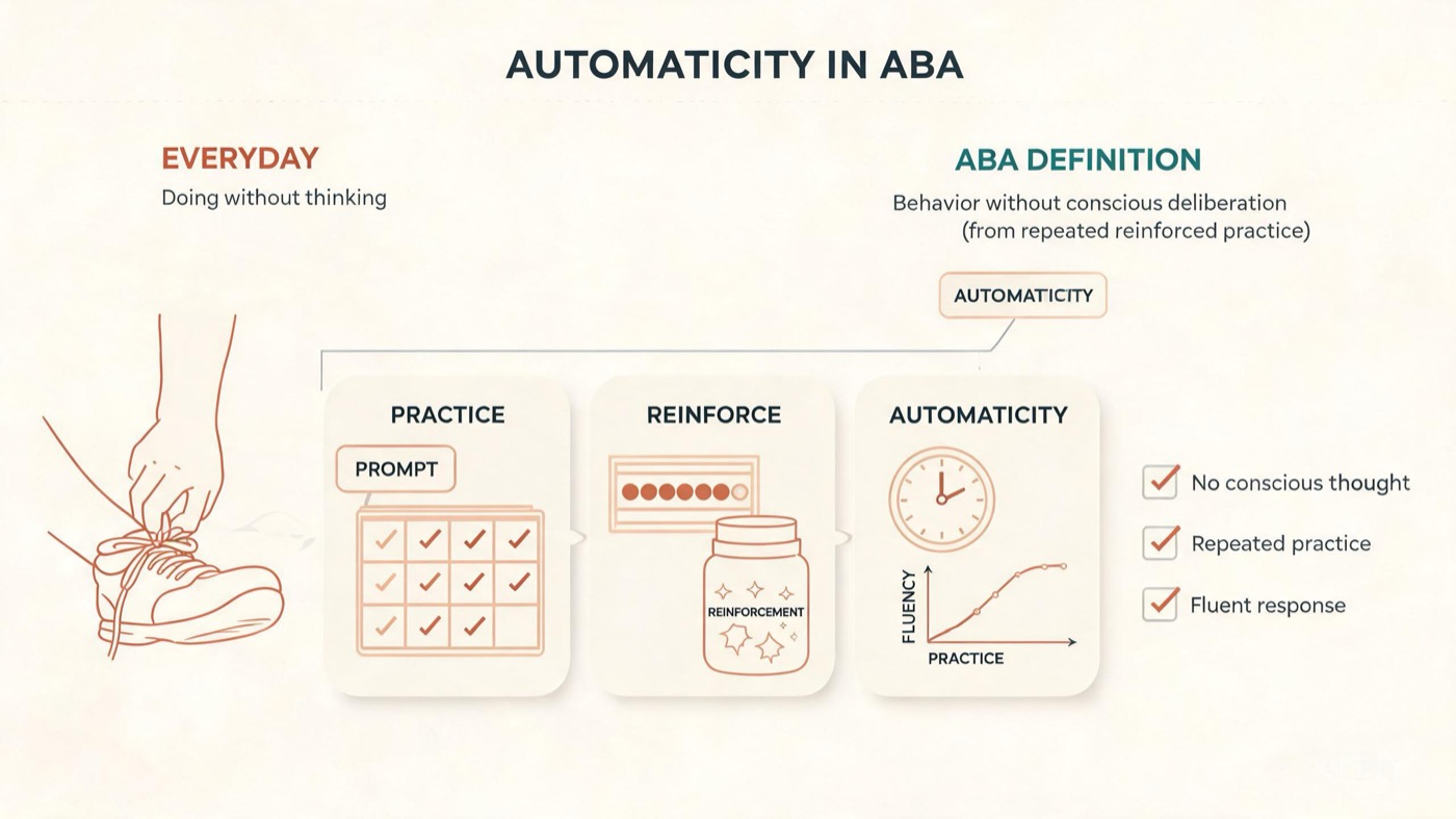 Automaticity in ABA: Definition, Examples & Exam Tips Automaticity in ABA: Definition, Examples & Exam Tipsdefinition-automaticity-aba-img-1