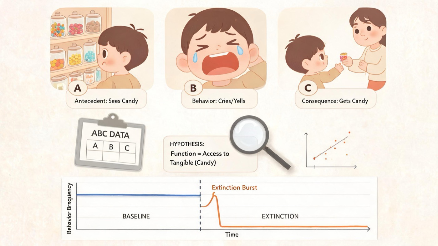 Extinction in ABA: 3 Must-Know Examples for the BCBA Exam Extinction in ABA: 3 Must-Know Examples for the BCBA Examextinction-aba-examples-bcba-exam-img-1
