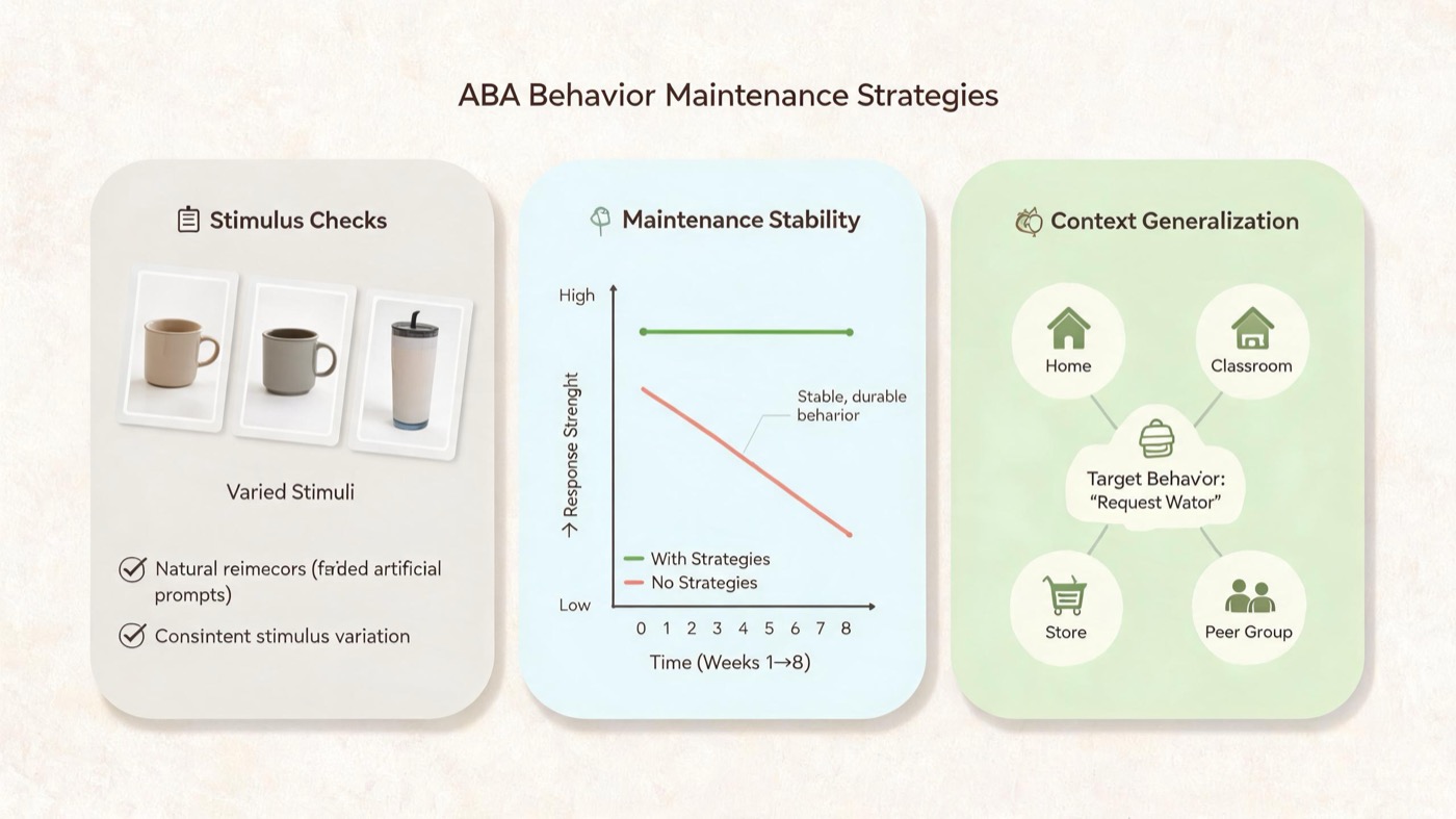 Maintenance in ABA: Keeping Behavior Durable Over Time Maintenance in ABA: Keeping Behavior Durable Over Timemaintenance-in-aba-bcba-exam-img-2