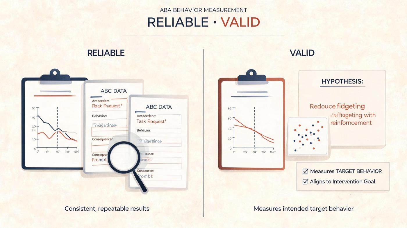 Reliable vs Valid: What BCBA Candidates Must Know for the Exam Reliable vs Valid: What BCBA Candidates Must Know for the Examreliable-vs-valid-bcba-exam-img-2