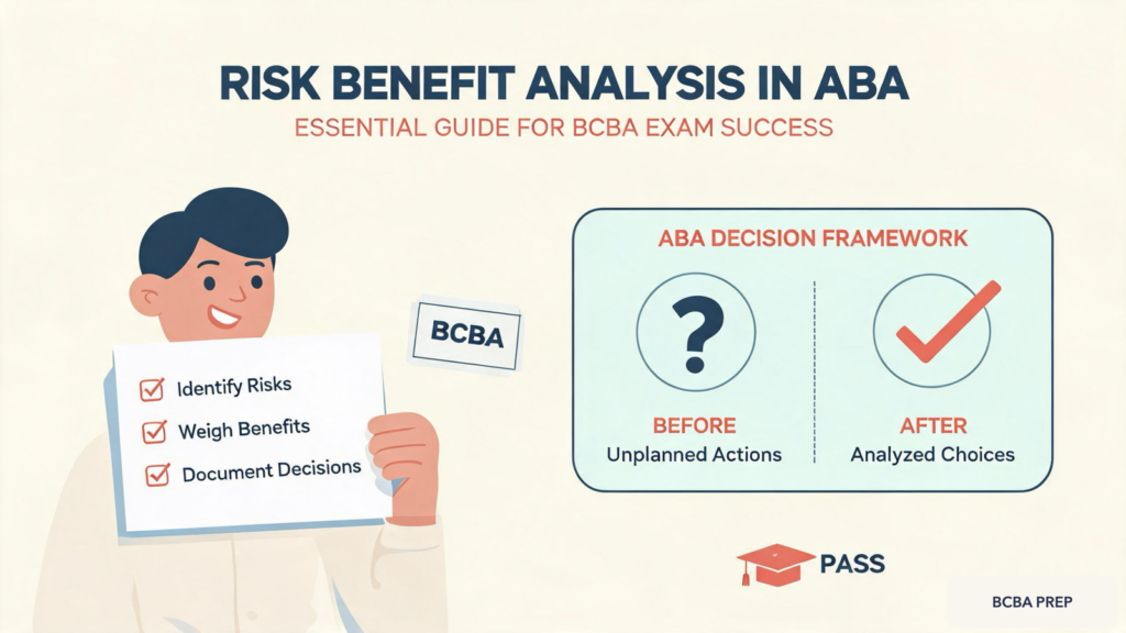 risk-benefit-analysis-aba-bcba-exam-featured Risk Benefit Analysis in ABA: Essential Guide for BCBA Exam Successrisk-benefit-analysis-aba-bcba-exam-featured