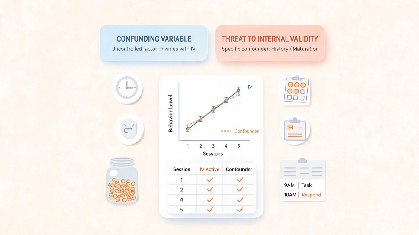 Threats to Internal Validity in ABA: What BCBA Candidates Must Know Threats to Internal Validity in ABA: What BCBA Candidates Must Knowthreats-internal-validity-bcba-exam-img-2