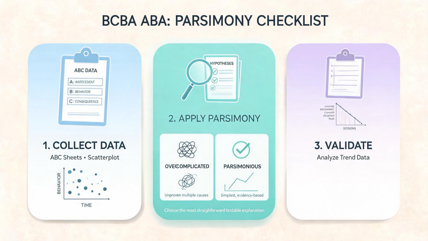 What Is Parsimony in ABA? A BCBA Exam Guide What Is Parsimony in ABA? A BCBA Exam Guidewhat-is-parsimony-aba-img-2