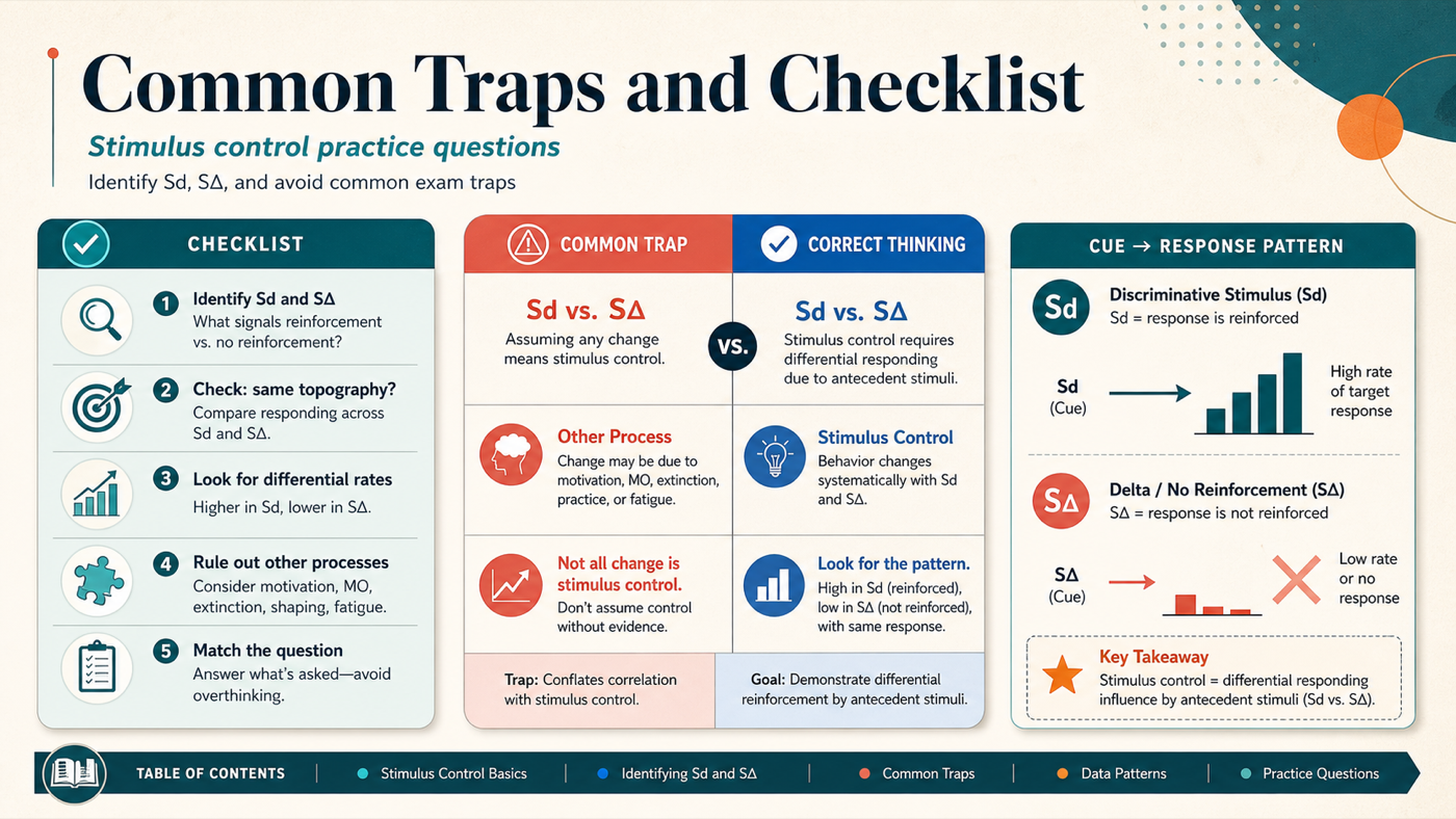 BCBA Stimulus Control Practice Questions (With Worked Examples) BCBA Stimulus Control Practice Questions (With Worked Examples)bcba-stimulus-control-practice-questions-img-2-replacement