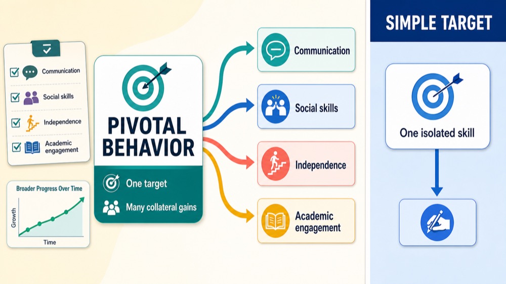 Pivotal Behavior in ABA: Definition, Examples, and Tips Pivotal Behavior in ABA: Definition, Examples, and Tipspivotal-behavior-aba-img-1-small