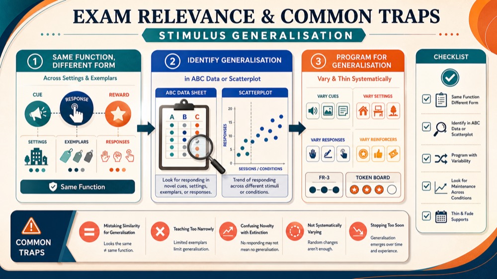 Stimulus Generalisation in ABA: Definition, Examples, and Exam Tips Stimulus Generalisation in ABA: Definition, Examples, and Exam Tipsstimulus-generalisation-aba-img-2