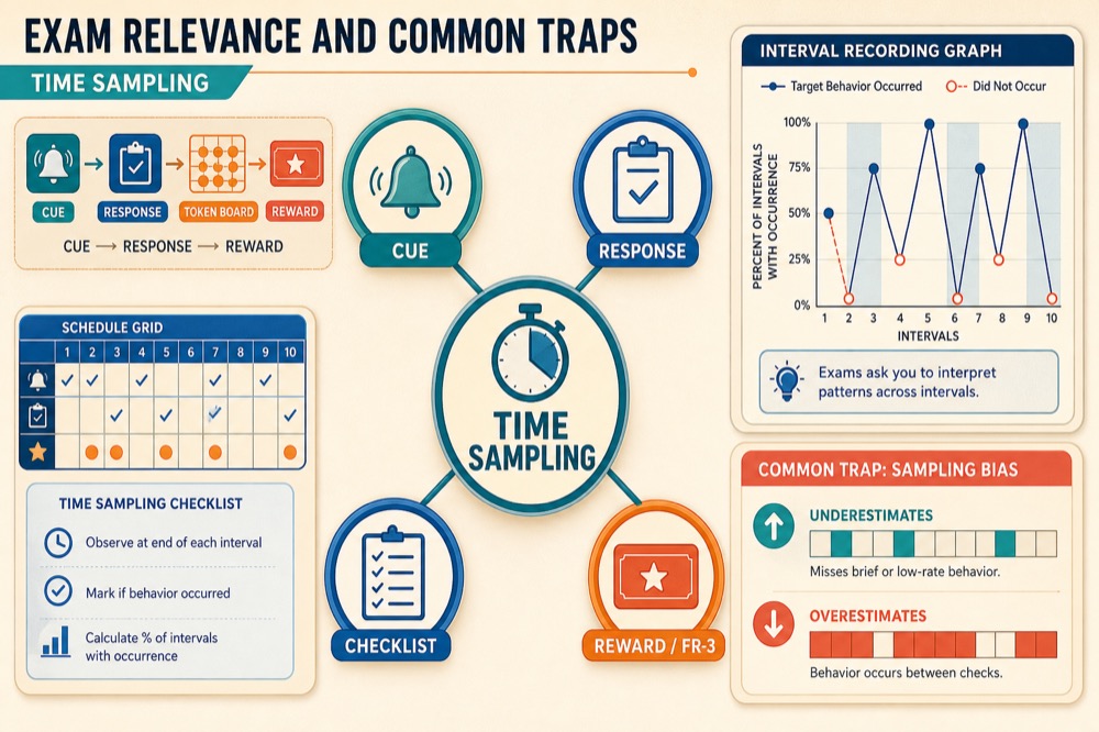 Time Sampling in ABA: A BCBA Exam Guide with Examples Time Sampling in ABA: A BCBA Exam Guide with Examplestime-sampling-aba-bcba-exam-guide-img-2