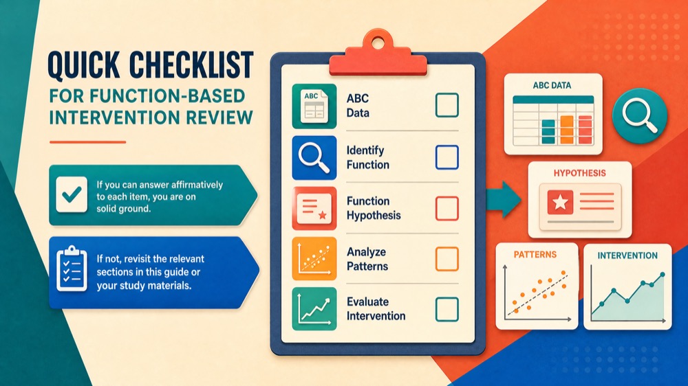 Function-Based Intervention in ABA: What BCBA Candidates Must Know Function-Based Intervention in ABA: What BCBA Candidates Must Knowfunction-based-intervention-aba-bcba-exam-guide-img-2