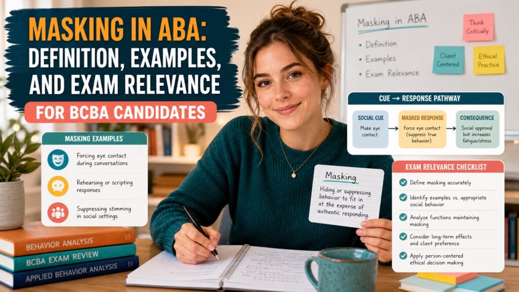 masking-in-aba-definition-examples-exam-relevance-featured Masking in ABA: Definition, Examples, and Exam Relevance for BCBA Candidatesmasking-in-aba-definition-examples-exam-relevance-featured