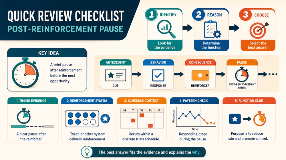 Post-Reinforcement Pause: A Practical ABA Guide Post-Reinforcement Pause: A Practical ABA Guidepost-reinforcement-pause-bcba-exam-img-2
