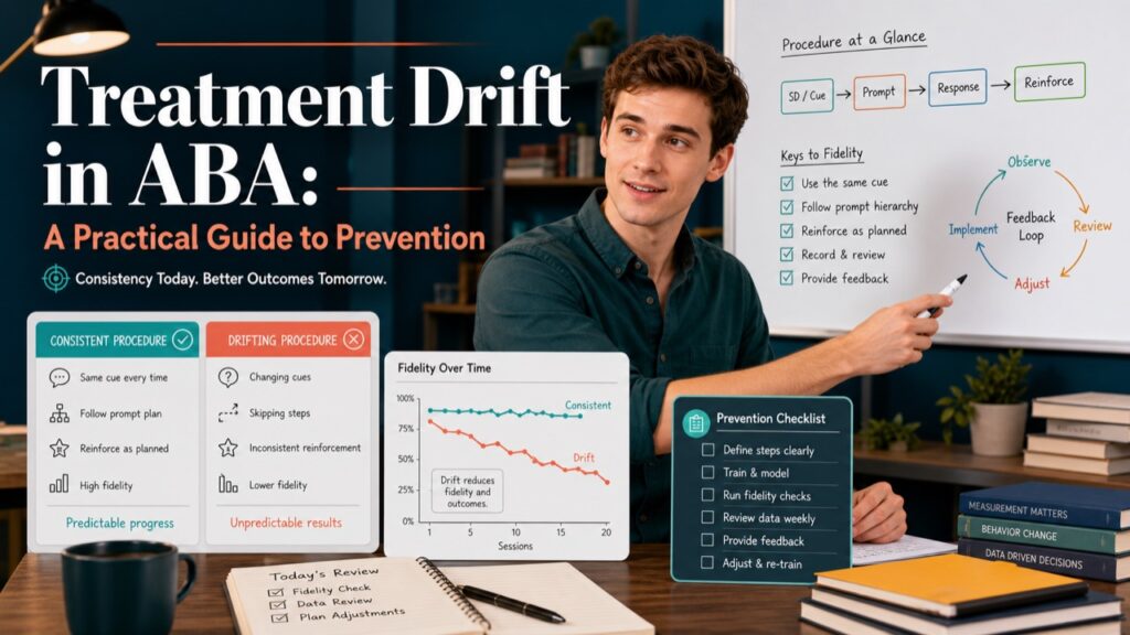 treatment-drift-in-aba-a-practical-guide-to-prevention-featured Treatment Drift in ABA: A Practical Guide to Preventiontreatment-drift-in-aba-a-practical-guide-to-prevention-featured