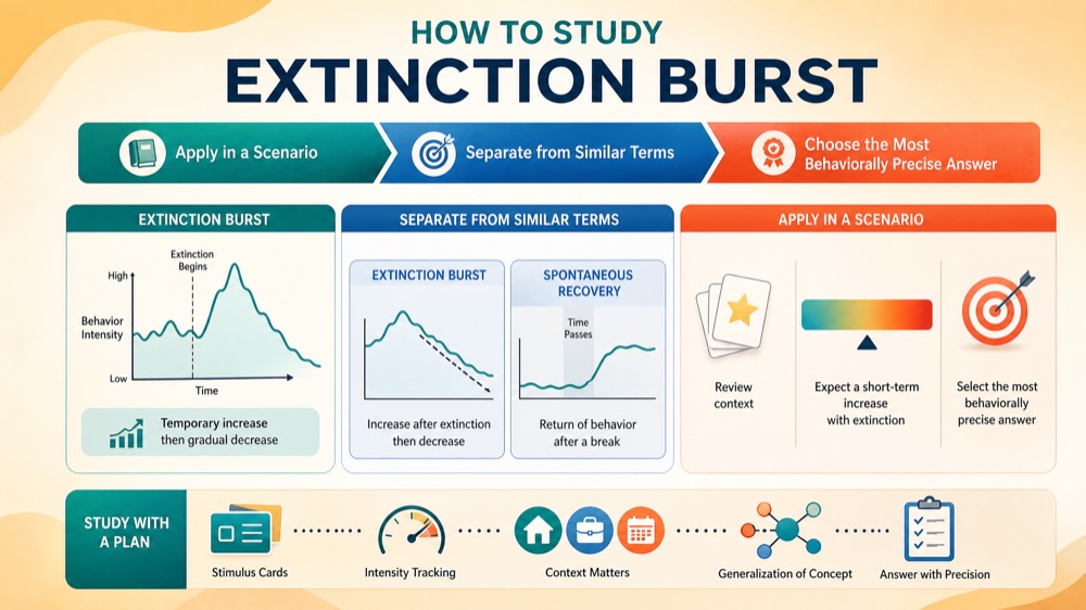 What Is an Extinction Burst? ABA Definitions and Exam Traps Explained What Is an Extinction Burst? ABA Definitions and Exam Traps Explainedwhat-is-an-extinction-burst-aba-definitions-exam-traps-img-2