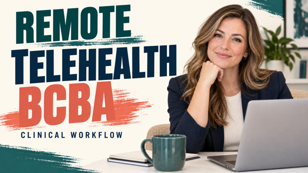featured Remote Telehealth BCBA: A Practical Clinical Workflow Guidefeatured