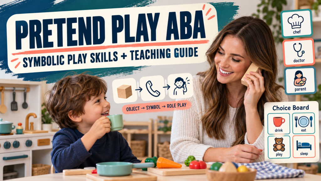 featured Pretend Play ABA: Symbolic Play Skills and Teaching Guidefeatured