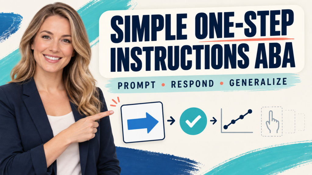 featured Simple One-Step Instructions ABA: Examples, Prompts, and Datafeatured