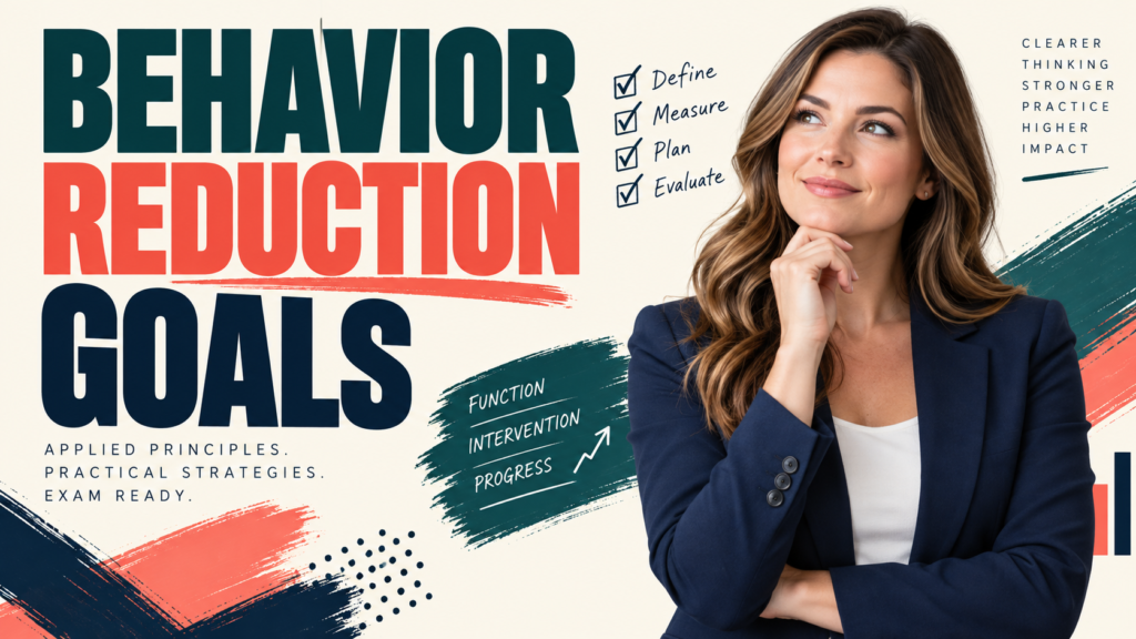 featured Behavior Reduction Goals in ABA: Selecting Meaningful Targetsfeatured