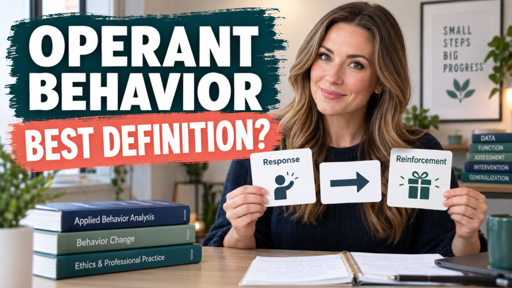 featured Which of the Following Best Defines Operant Behavior?featured