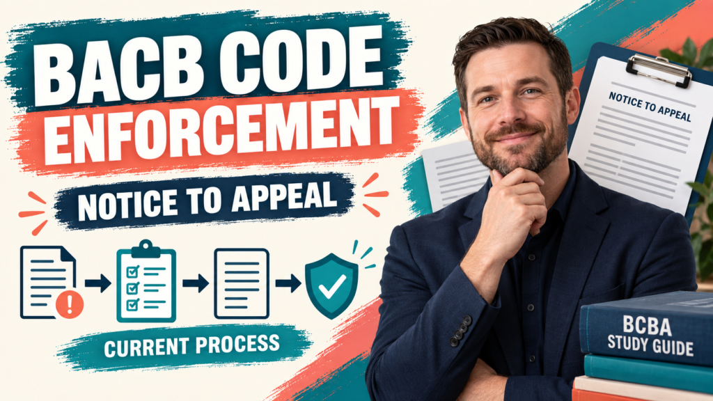 featured BACB Code Enforcement Procedures: A Current BCBA Study Guidefeatured