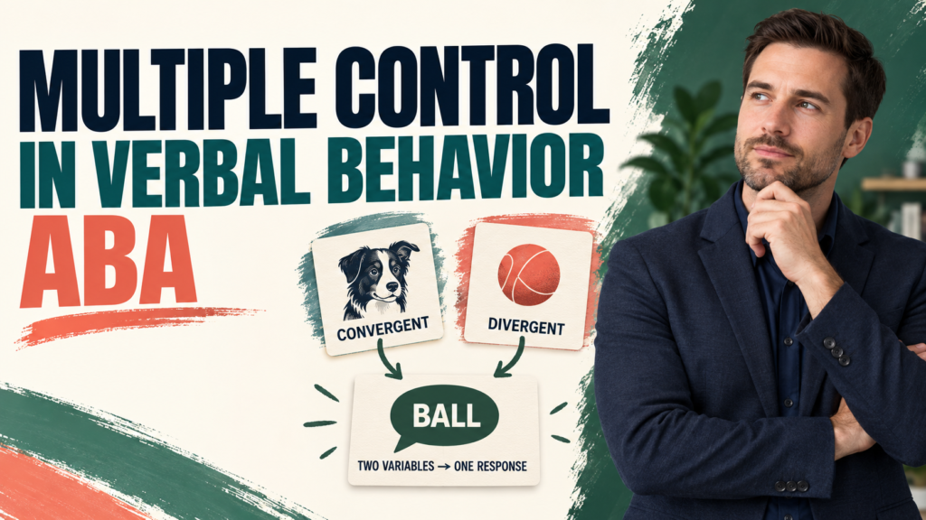 featured Multiple Control in Verbal Behavior ABA: Convergent vs. Divergentfeatured