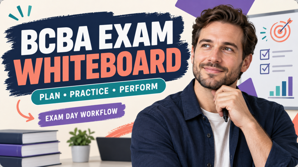 featured BCBA Exam Whiteboard: What to Write and How to Practicefeatured