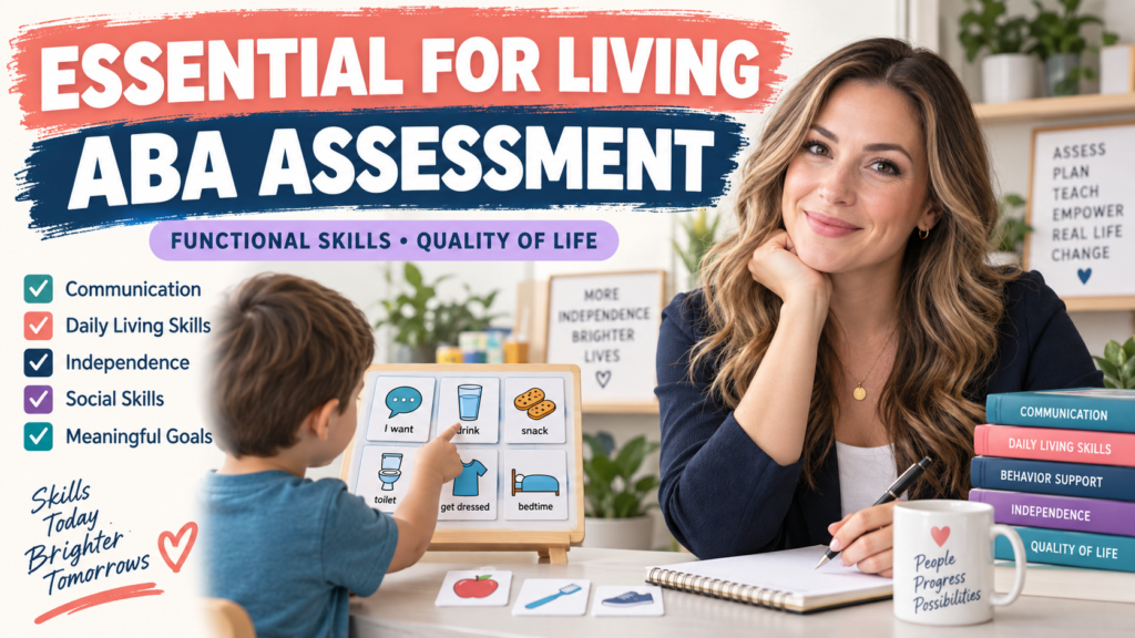 featured Essentials for Living ABA Assessment: Purpose, Scope, and BCBA Guidefeatured